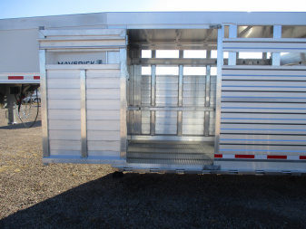 New 2026 EBY Trailers Maverick Stock / Stock Combo Trailer 7 X 30