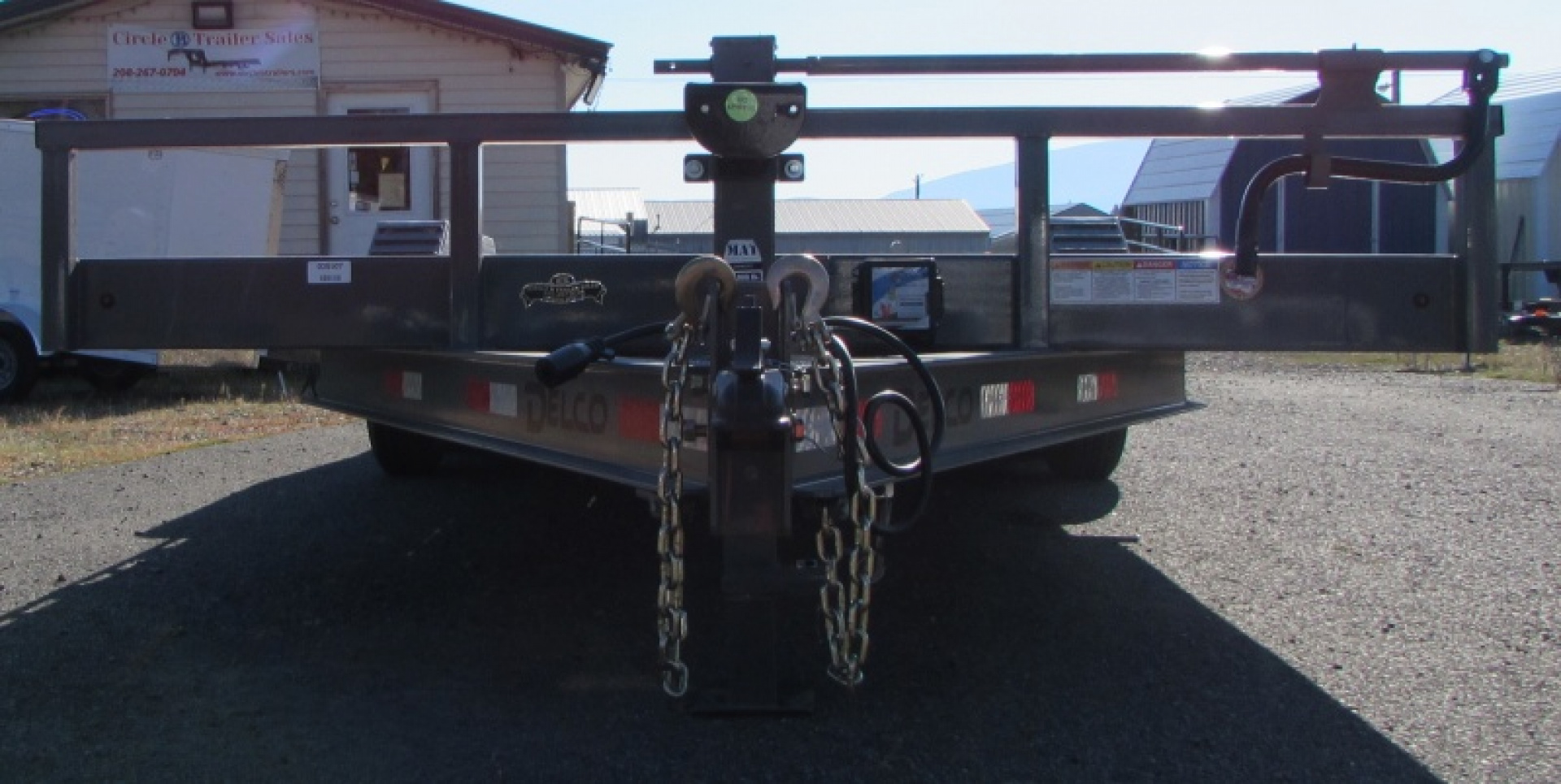 New 2025 Delco Trailers C722A72ESME 102x22 Equipment Trailer