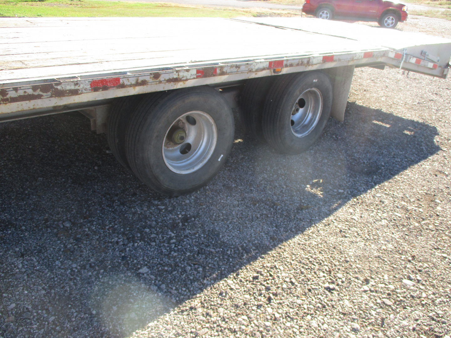 Used 2018 Titan Trailer Ruffneck Flatbed Trailer 8'6 X 30