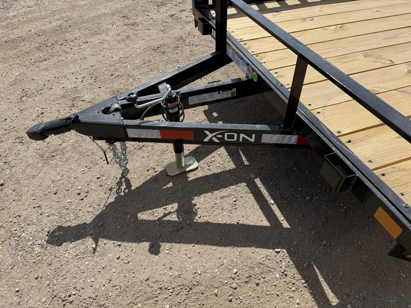 New 2026 X-On 77"x14' Single Axle Utility Trailer - U2