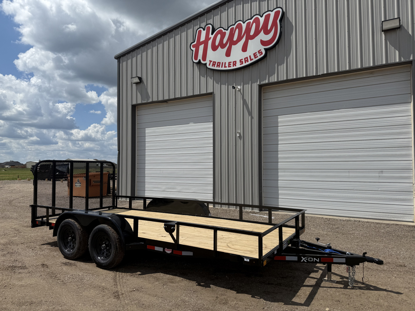 New 2026 X-On 83"x16' Tandem Axle Utility Trailer - U6