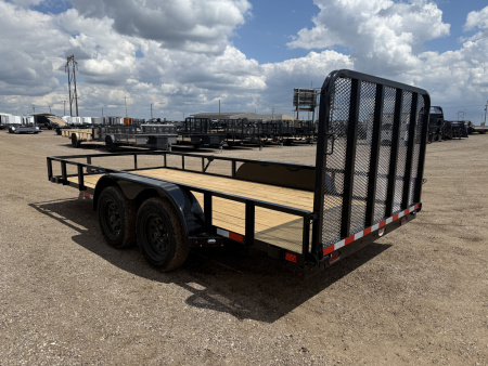 New 2026 X-On 83"x16' Tandem Axle Utility Trailer - U6