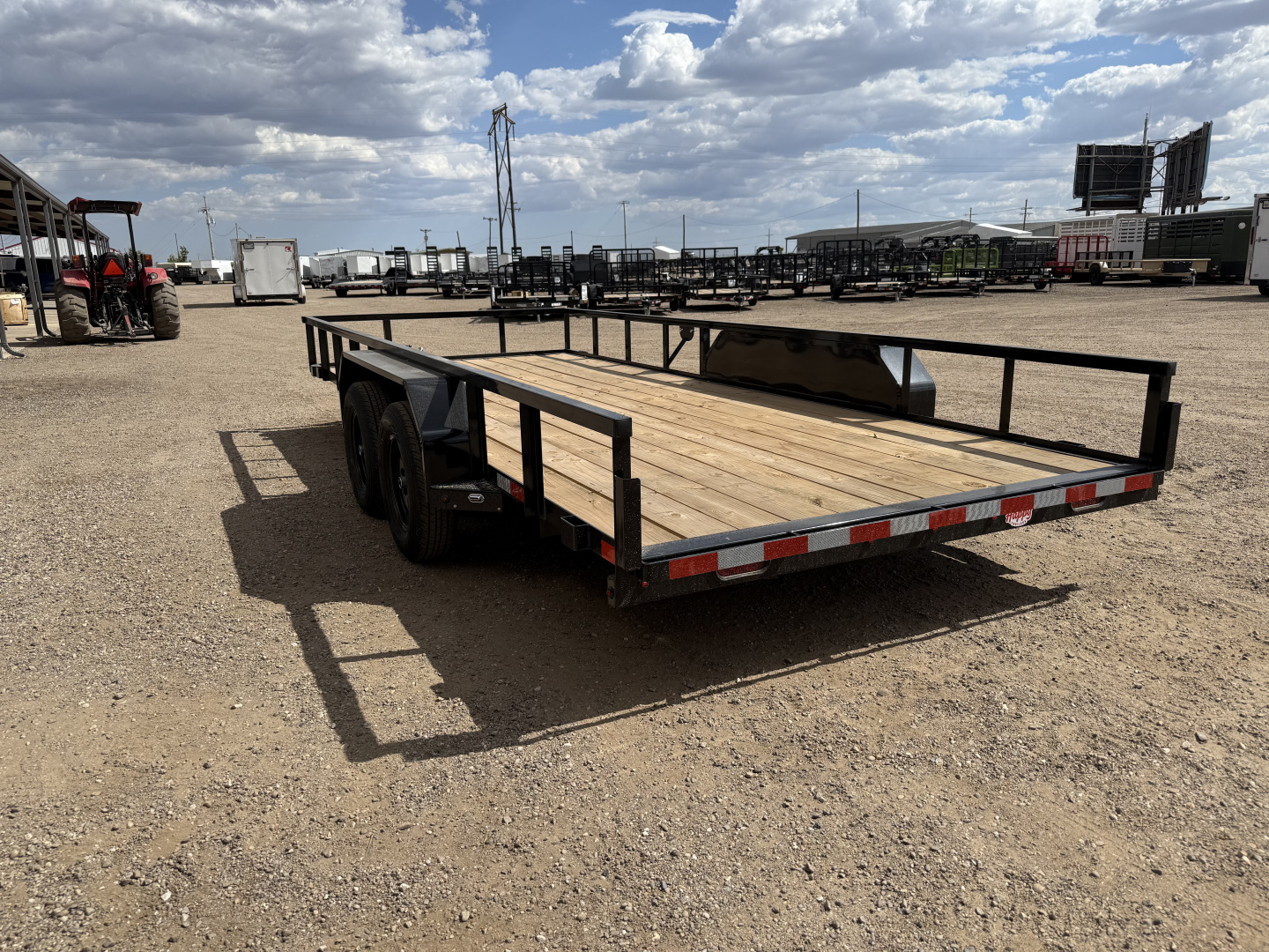 New 2026 X-On 83"x18' Tandem Axle Utility Trailer - U6