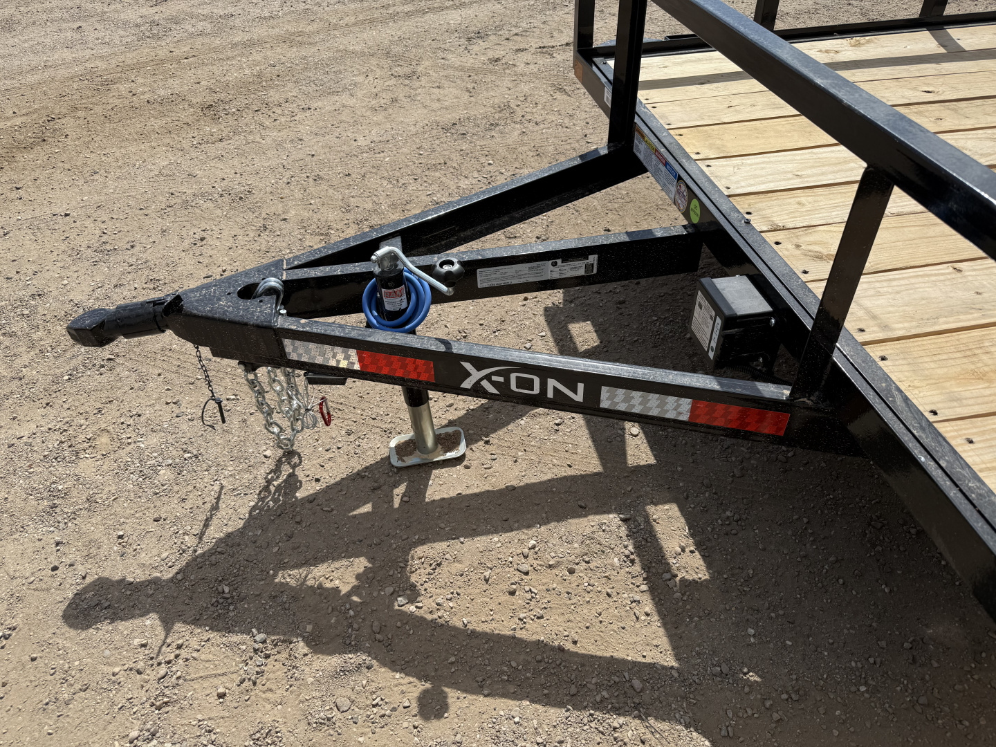 New 2026 X-On 83"x18' Tandem Axle Utility Trailer - U6