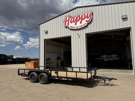 New 2026 X-On 83"x18' Tandem Axle Utility Trailer - U6