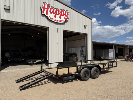 New 2026 X-On 83"x18' Tandem Axle Utility Trailer - U6