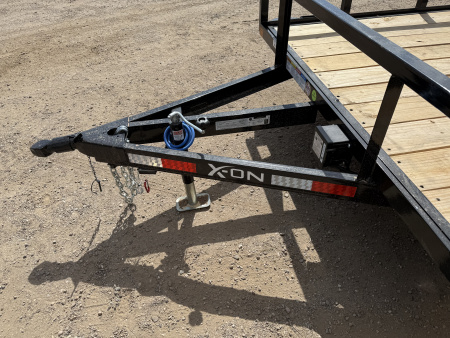 New 2026 X-On 83"x18' Tandem Axle Utility Trailer - U6