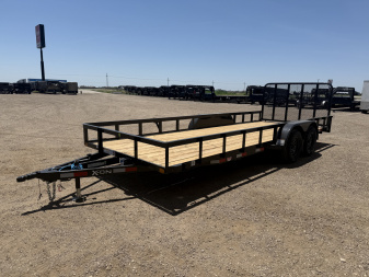 New 2026 X-On 83"x20' Tandem Axle Utility Trailer - U6