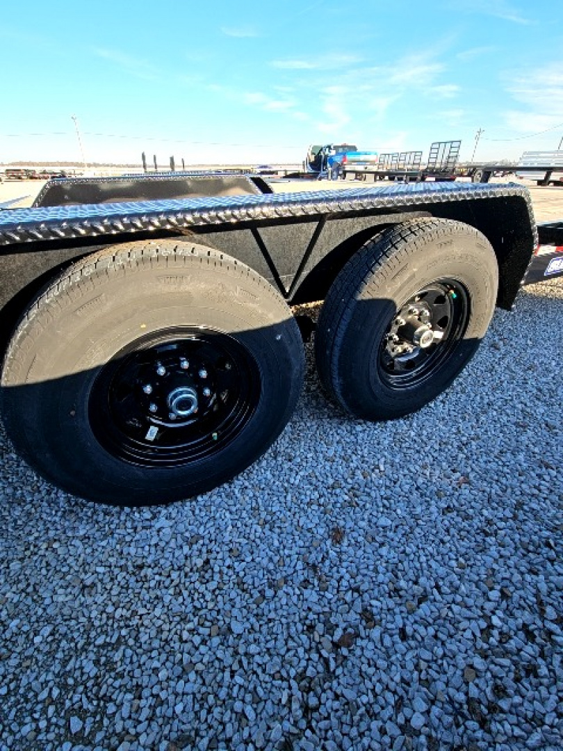 New 2026 Sure-Trac 7 x 20 (18+2) 14K Equipment Trailer w/ Split Ramps