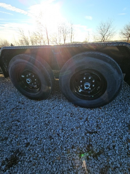 New 2026 Sure-Trac 7 x 20 (18+2) 14K Equipment Trailer w/ Split Ramps