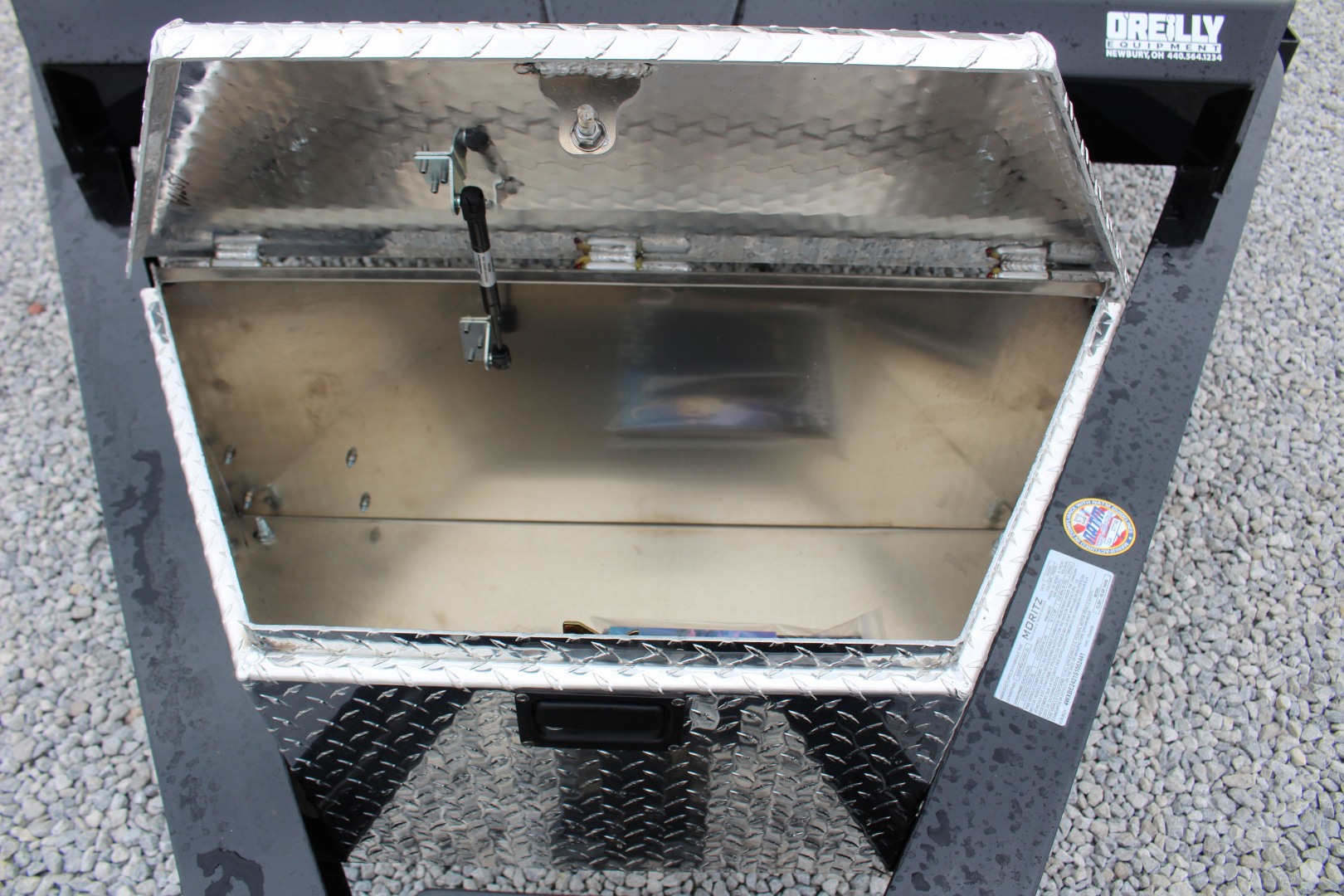 New 2026 Moritz ELBH 7' x 18' Low Pro - Split Mesh Ramps- Equipment Trailer - 14000# GVW