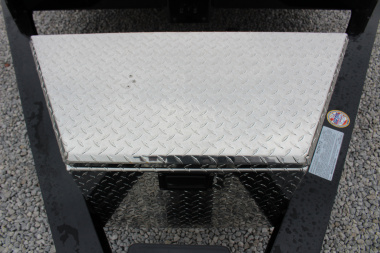 New 2026 Moritz ELBH 7' x 18' Low Pro - Split Mesh Ramps- Equipment Trailer - 14000# GVW