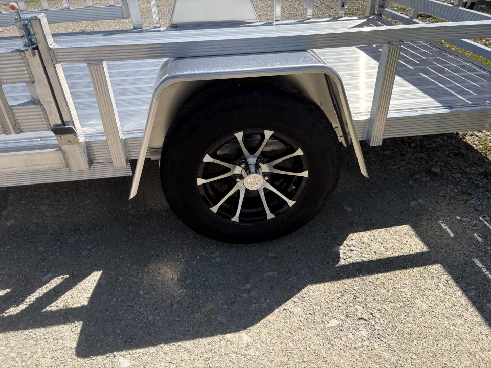 New 2026 Sport Haven 7'X12' DELUXE ALUMINUM W/ATV RAMP SIDES Utility Trailer