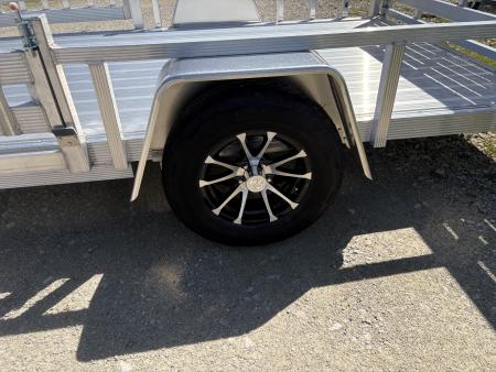 New 2026 Sport Haven 7'X12' DELUXE ALUMINUM W/ATV RAMP SIDES Utility Trailer