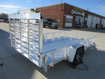 New 2026 Sport Haven 7'X12' DELUXE ALUMINUM Utility Trailer