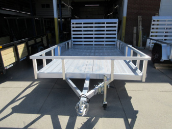 New 2026 Sport Haven 7'X12' DELUXE ALUMINUM Utility Trailer