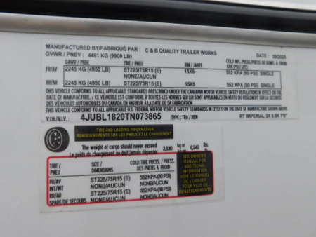 New 2026 Royal T Imperial X 3H 7'6" Horse Trailer