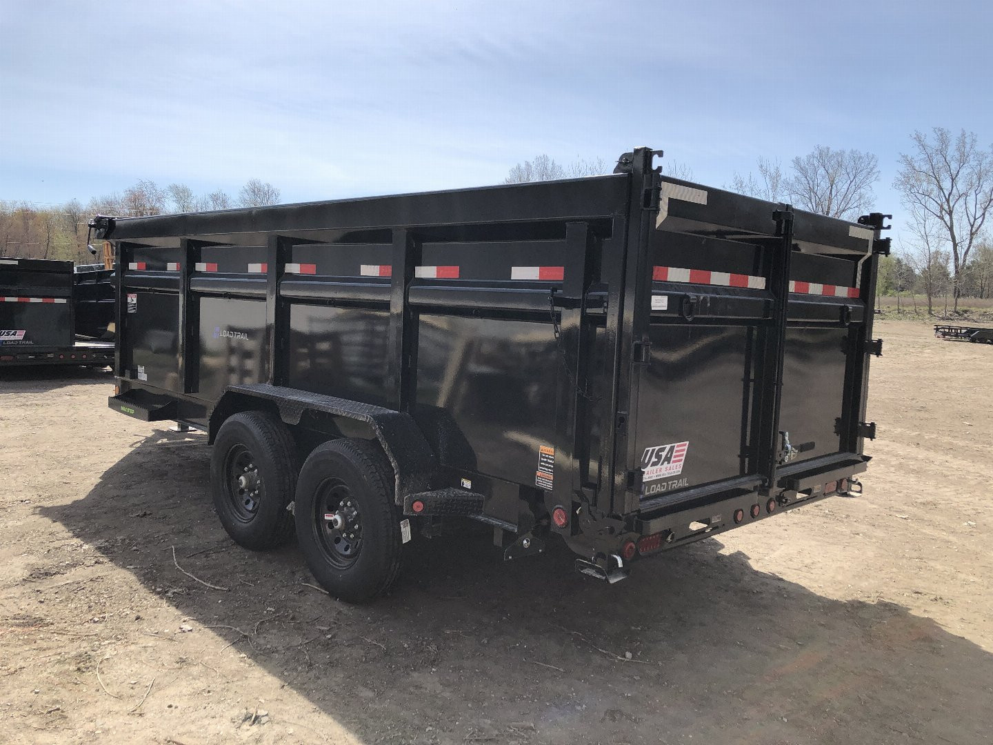 New 2026 Load Trail 14' 14K W/ 4' SIDES Dump Trailer