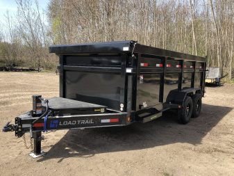 New 2026 Load Trail 14' 14K W/ 4' SIDES Dump Trailer