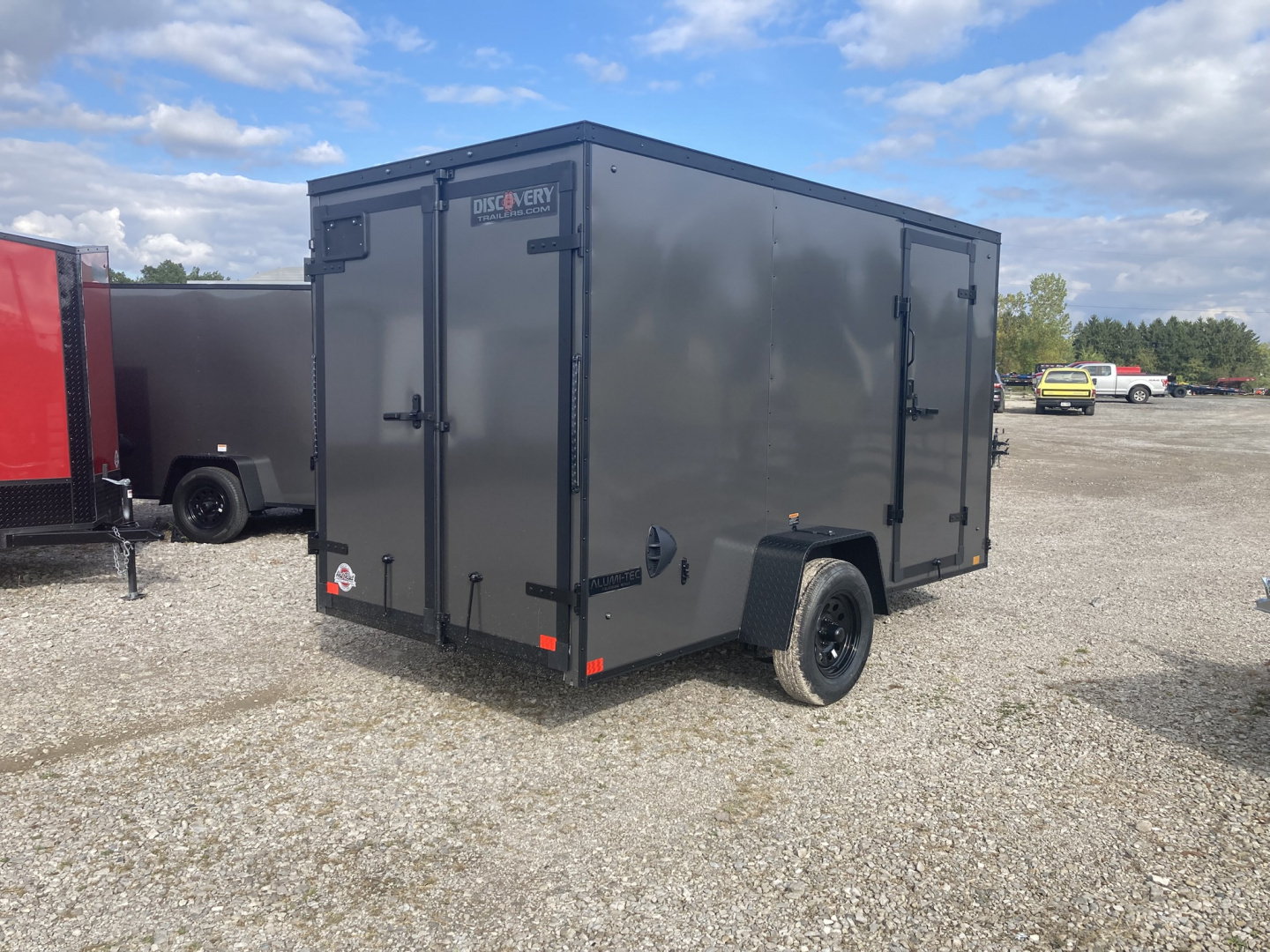 New 2026 Discovery 6x12 Cargo Trailer - Rear Double Doors