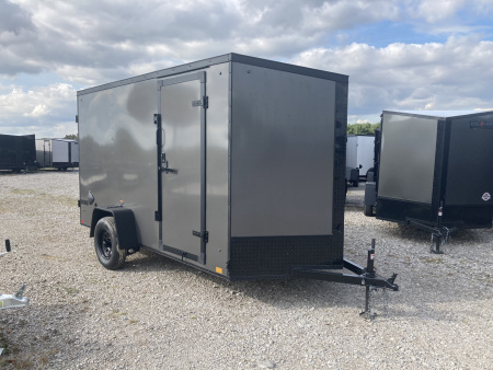 New 2026 Discovery 6x12 Cargo Trailer - Rear Double Doors