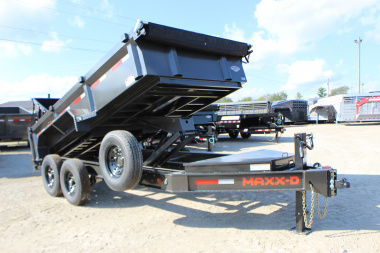 New 2026 MAXX-D DJX 14' BP Dump Trailer