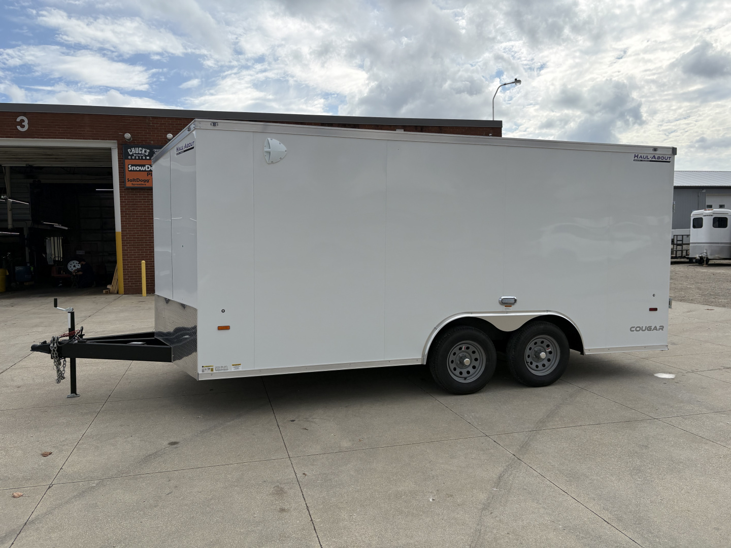 New 2026 Haul About Trailers 8.5'X16' COUGAR Cargo / Enclosed Trailer