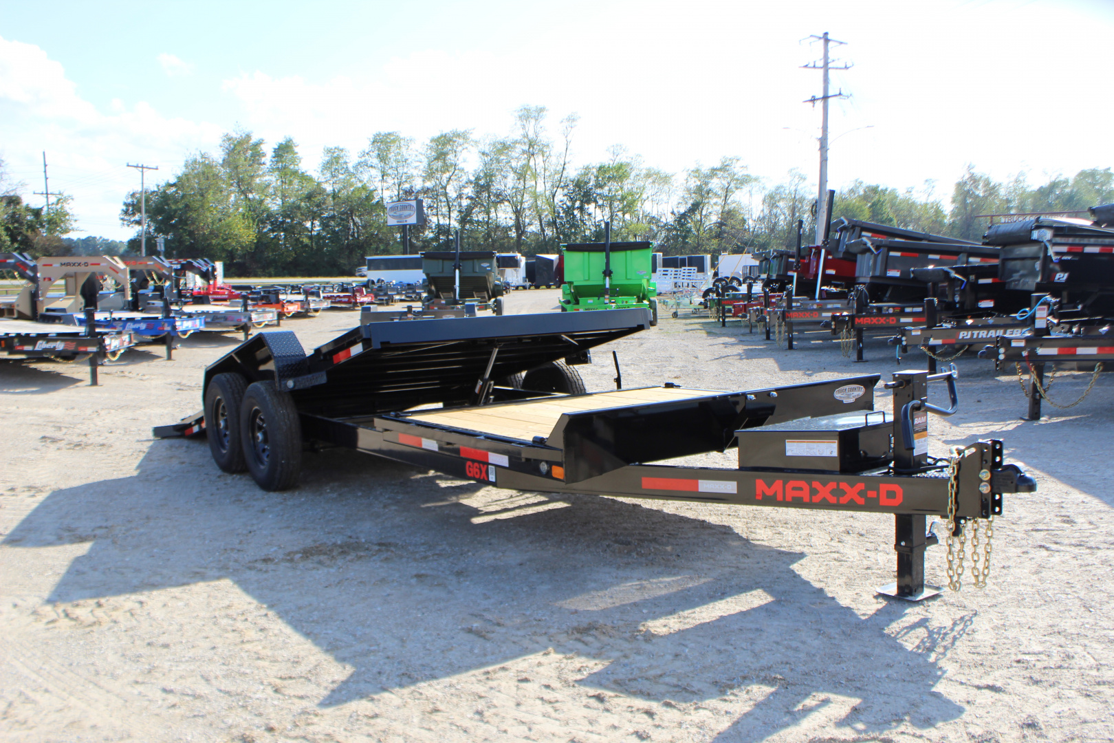 New 2026 MAXX-D G6X 83"x22' BP Equipment Tilt Trailer