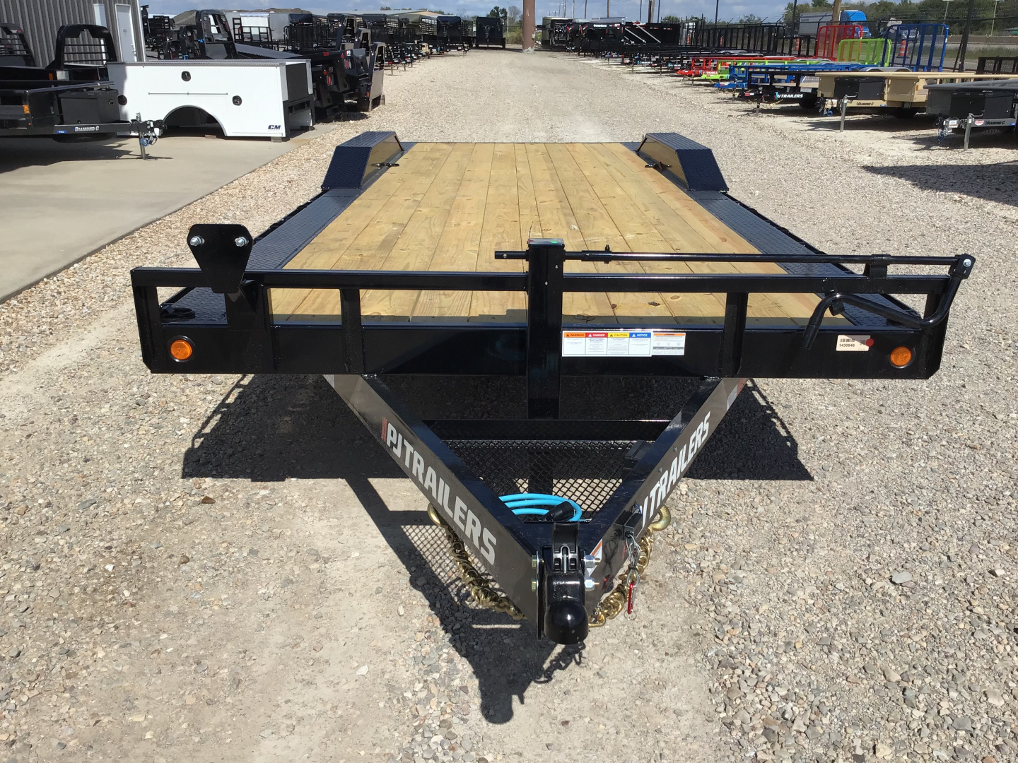 New 2026 PJ 102"x24' Super-Wide Equipment Trailer – B6