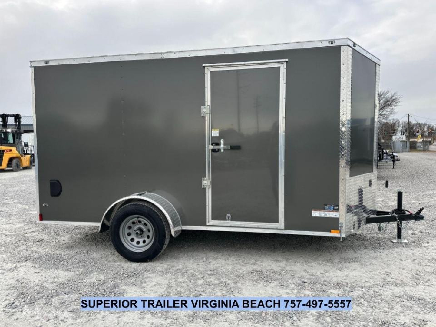 New 2026 Anvil 6X12 w/Ramp Cargo / Enclosed Trailer