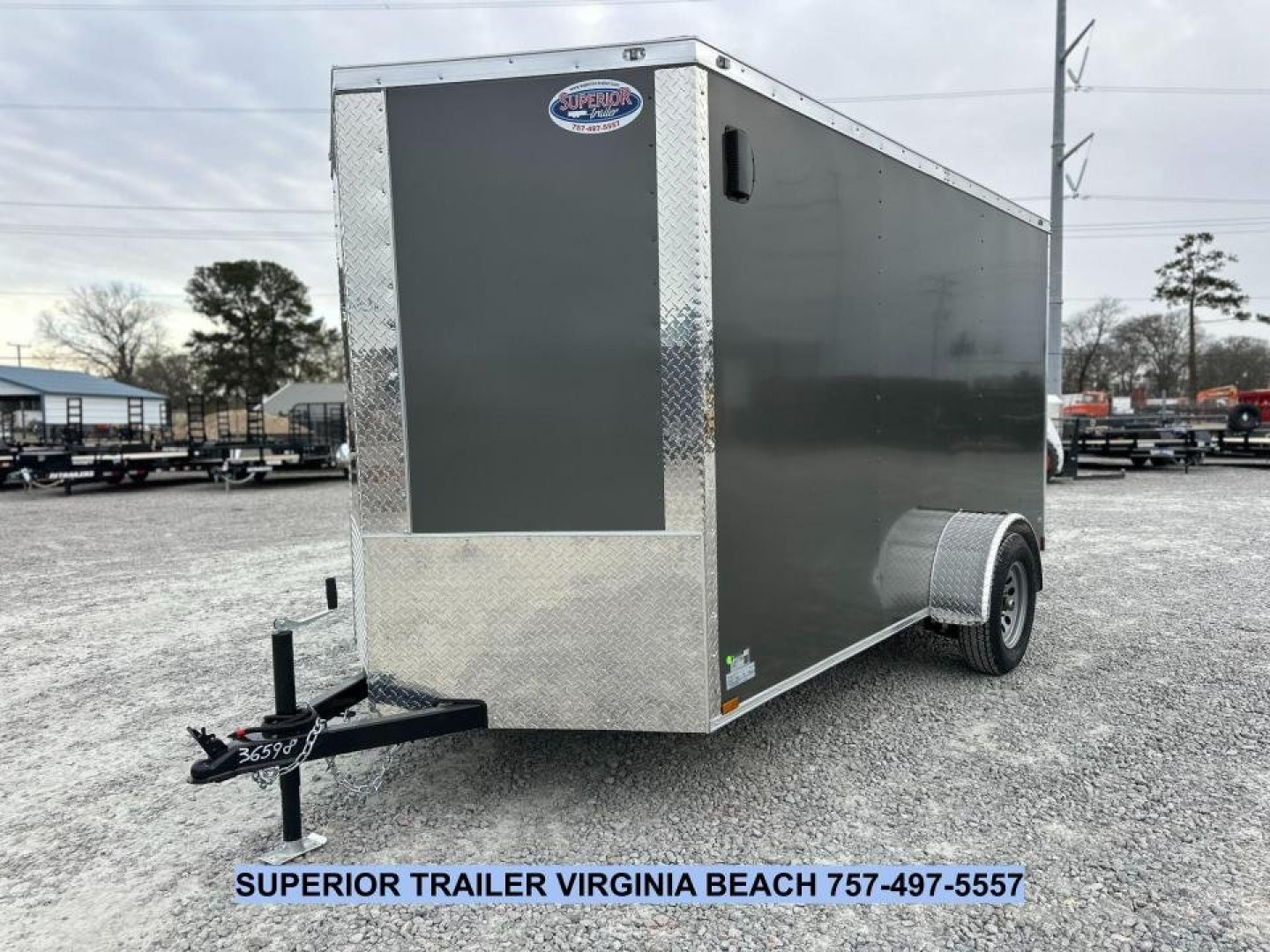 New 2026 Anvil 6X12 w/Ramp Cargo / Enclosed Trailer