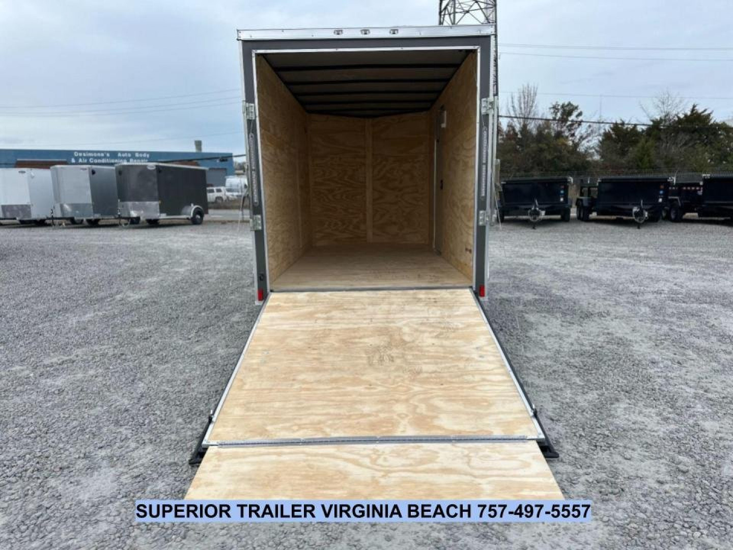 New 2026 Anvil 6X12 w/Ramp Cargo / Enclosed Trailer