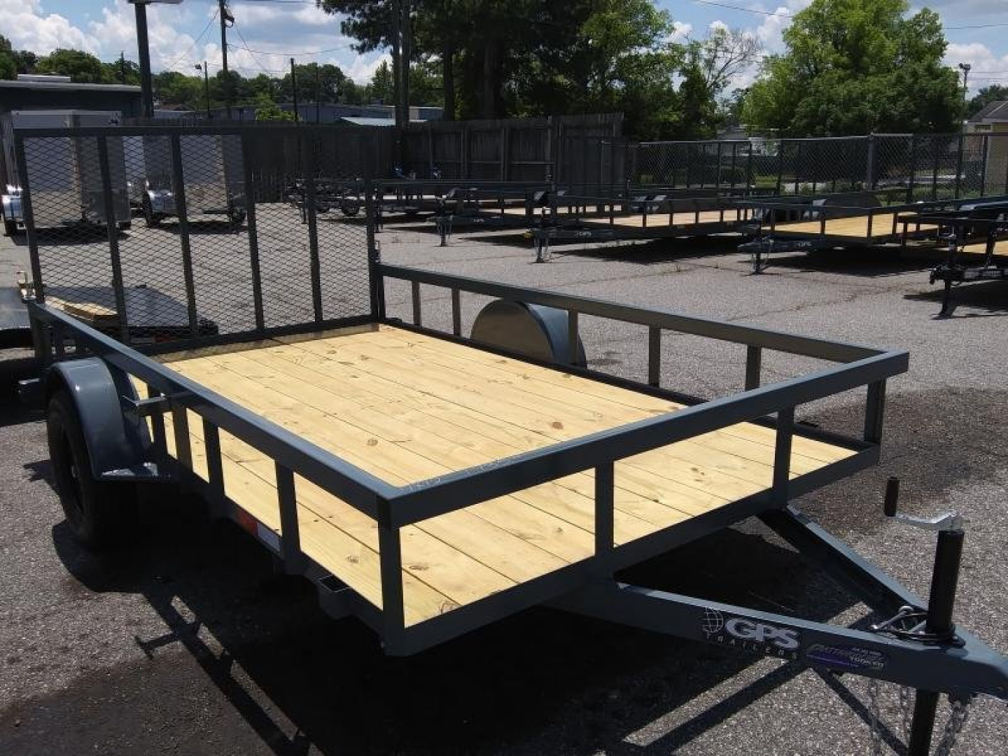 New 2026 GPS Trailers GT 7X12SA Utility Trailer