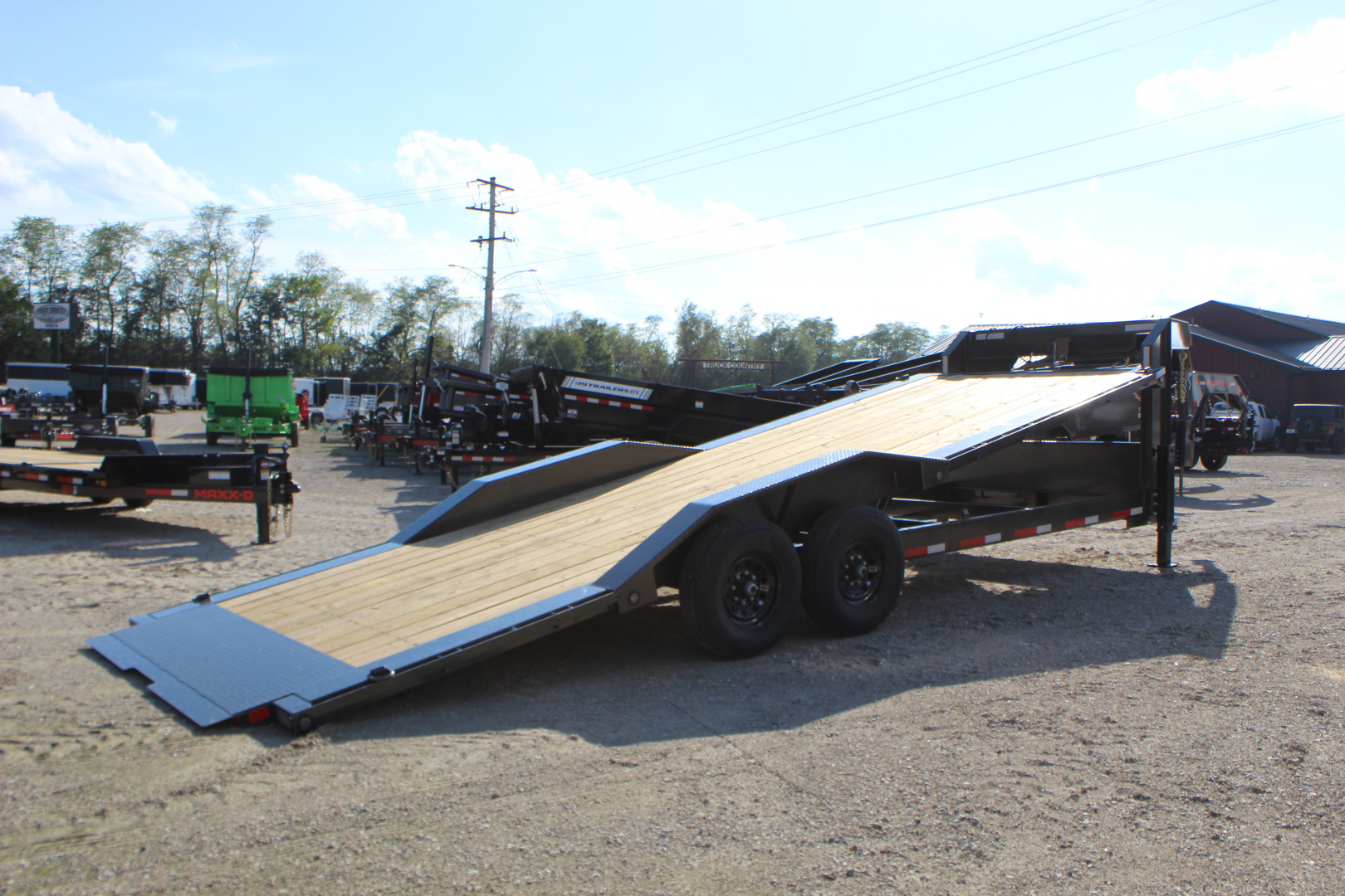 New 2026 MAXX-D T6X 102" x 24' Equipment Tilt Trailer