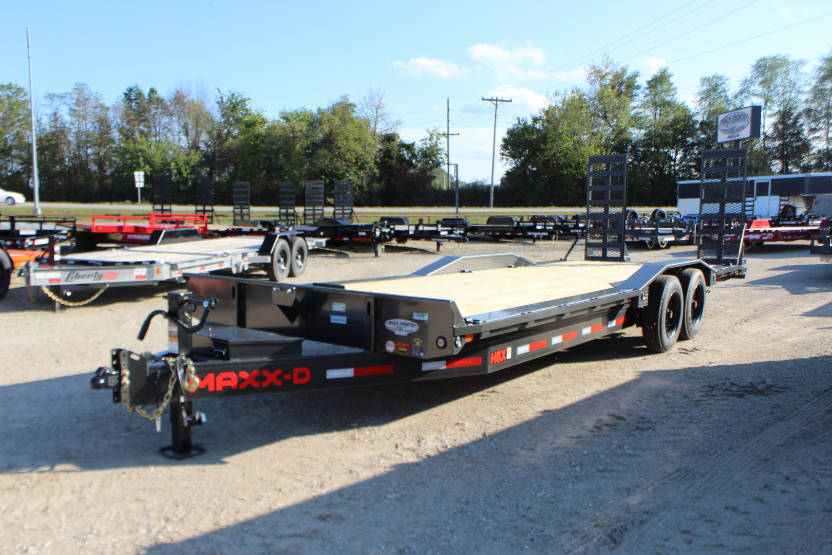 New 2026 MAXX-D H8X 102" x 24' Equipment Trailer