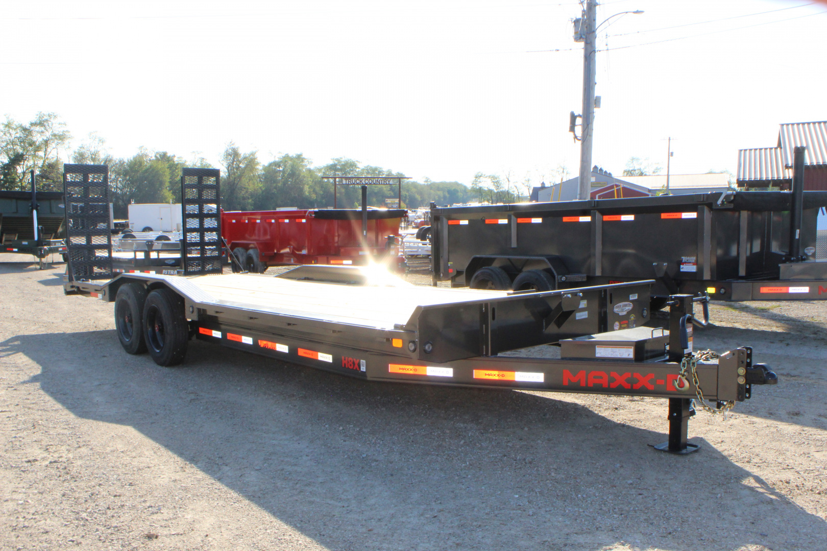 New 2026 MAXX-D H8X 102" x 24' Equipment Trailer