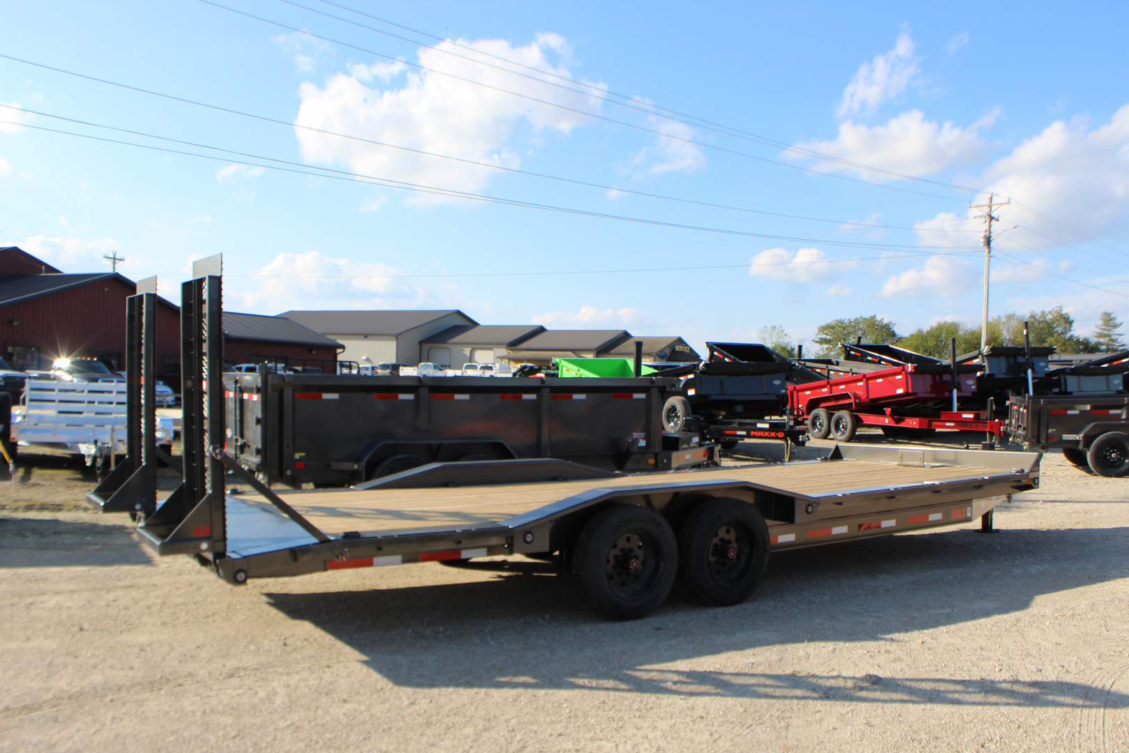New 2026 MAXX-D H8X 102" x 24' Equipment Trailer