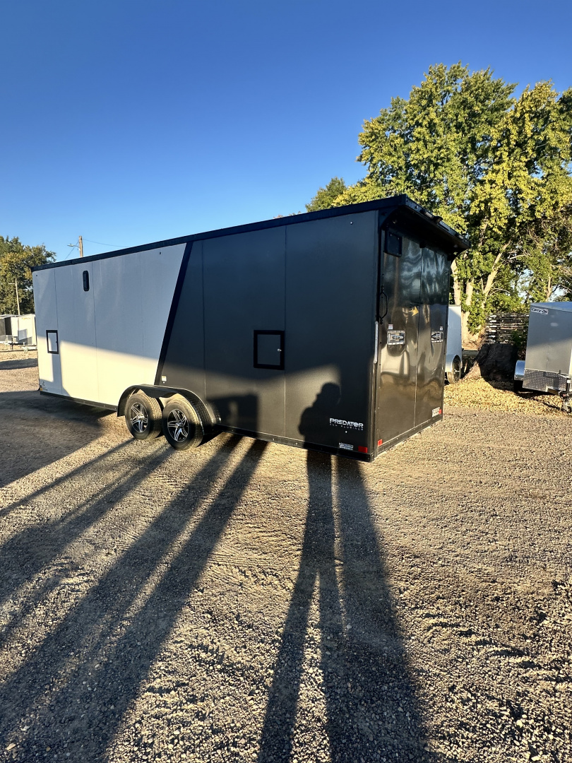 New 7.5x27 Stealth Predator Enclosed Snowmobile UTV Trailer