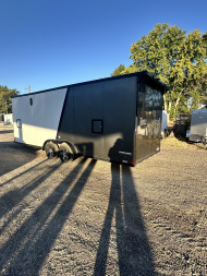 New 7.5x27 Stealth Predator Enclosed Snowmobile UTV Trailer