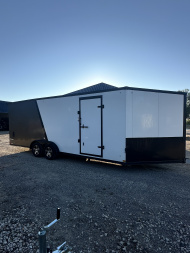 New 7.5x27 Stealth Predator Enclosed Snowmobile UTV Trailer