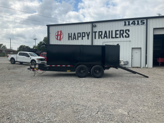 New 2026 Big Tex 83"x14' 14K LX Channel Tandem Axle Dump Trailer w/ 48" Sides – 14LX