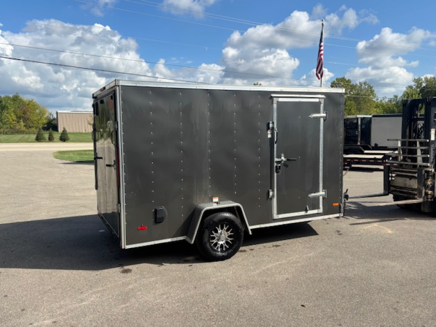 Used 2020 Royal Cargo 7x12 Enclosed Trailer