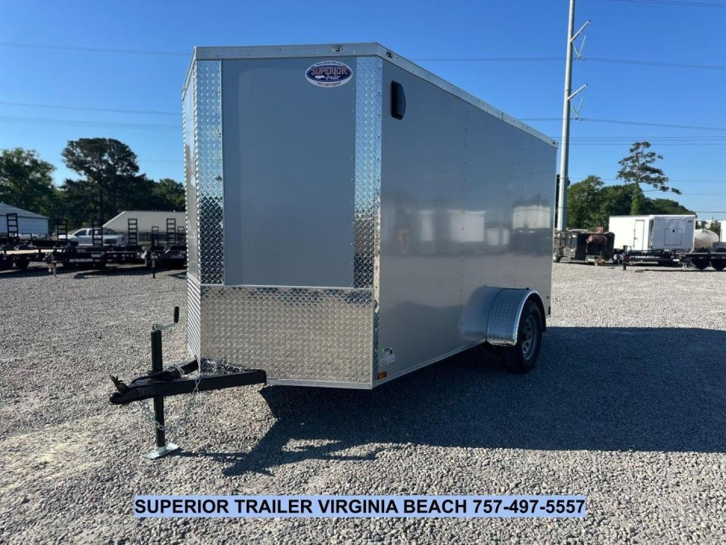 New 2026 Anvil 6X12 w/Ramp Cargo / Enclosed Trailer
