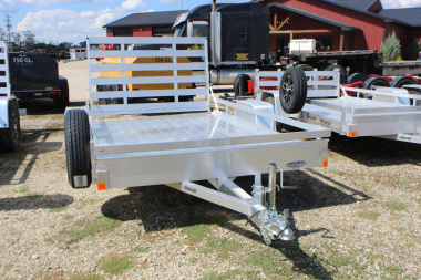 New 2026 Bear Track 76 x10' aluminum Utility Trailer