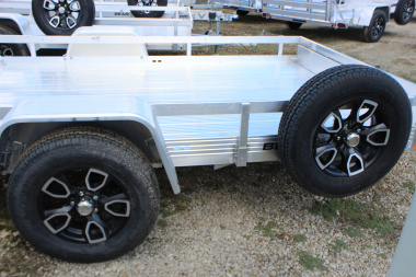 New 2026 Bear Track 76"x10' aluminum Utility Trailer