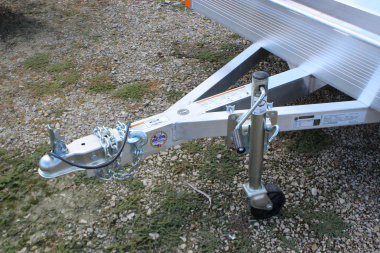 New 2026 Bear Track 76"x10' aluminum Utility Trailer