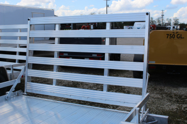 New 2026 Bear Track 76"x10' aluminum Utility Trailer