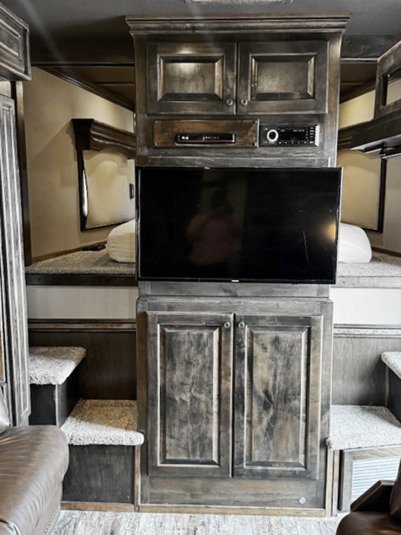 Used 2021 Bloomer 4 Horse Living Quarters Horse Trailer