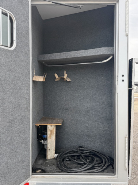 Used 2021 Bloomer 4 Horse Living Quarters Horse Trailer