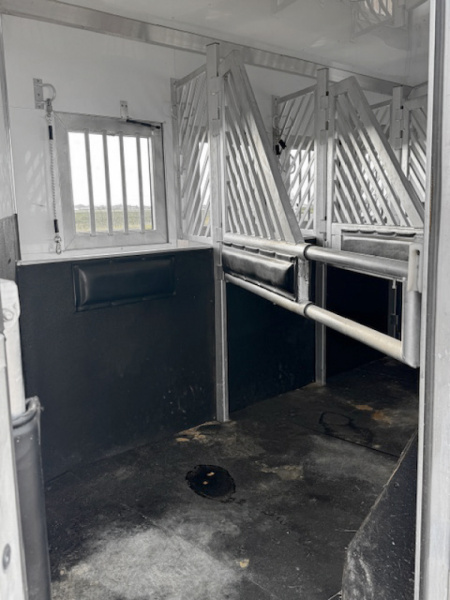 Used 2021 Bloomer 4 Horse Living Quarters Horse Trailer